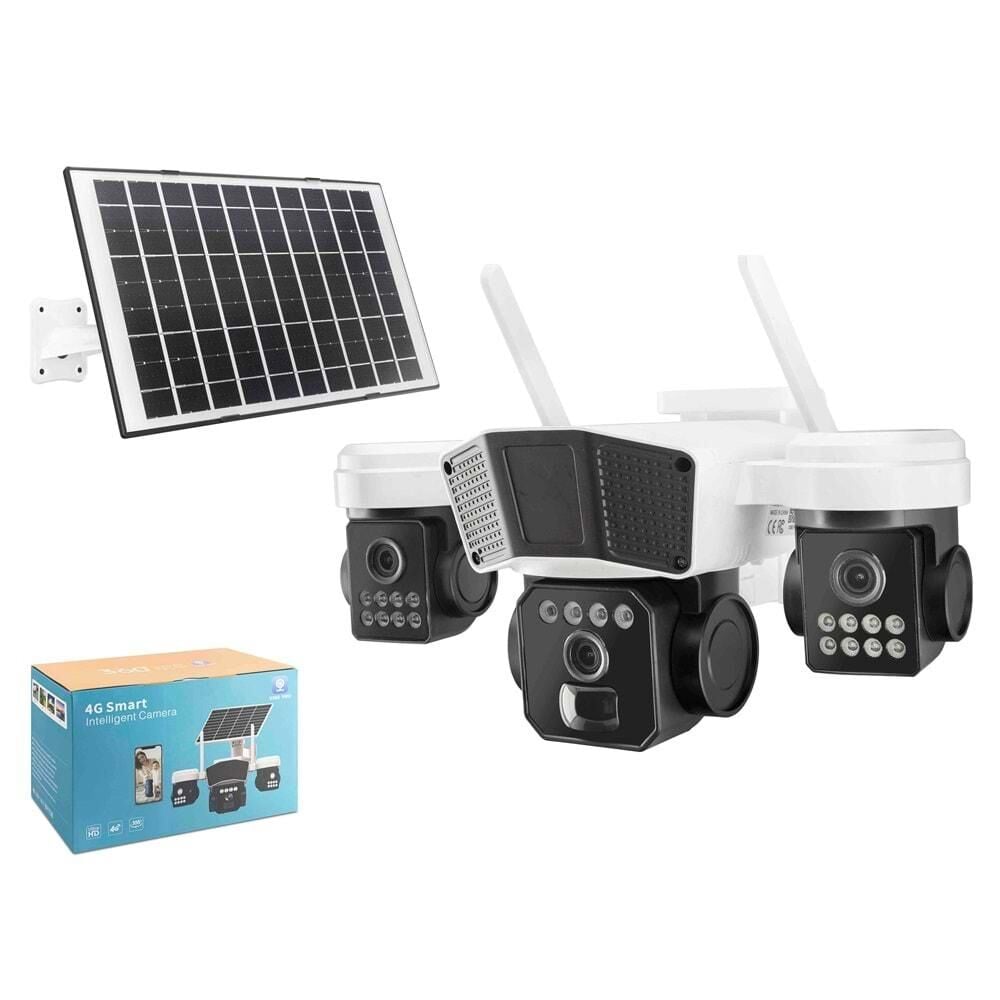 X5TECH 95G Solar 4G Kamera 3*3Mp Lens