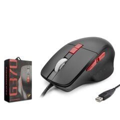 Hadron G370 Kablolu Oyuncu Mouse Rgb Siyah