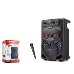 Nodar Nd2820 Bluetooth Karaoke Speaker 8'' 340*227*176Mm Siyah