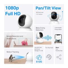 TP-Link Tapo C200 Full HD Wi-Fi Güvenlik Kamerası