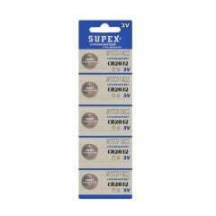 Para Pil 3v Lityum 5 Adet Supex 2032