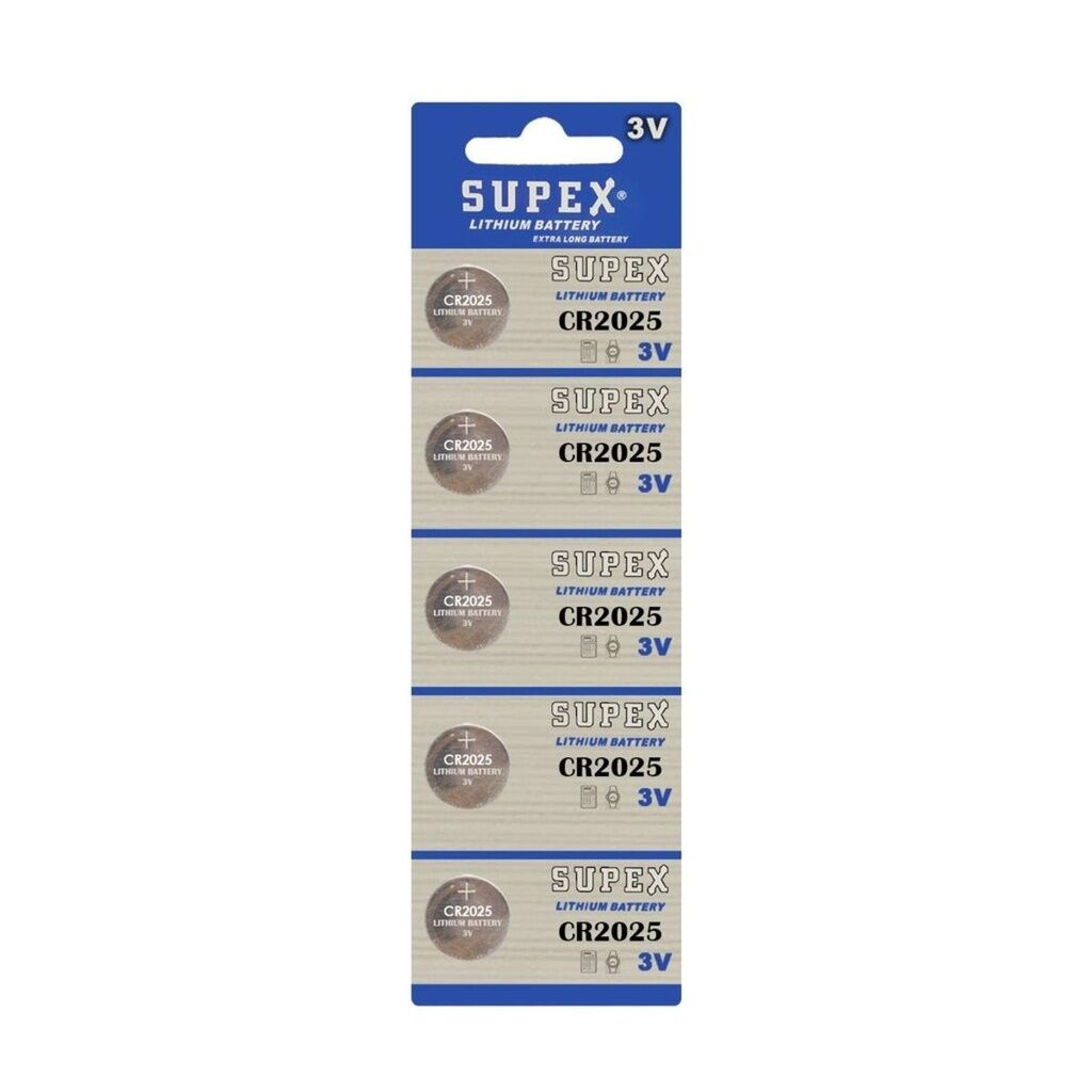 Para Pil 3v Lityum 5 Adet Supex 2025