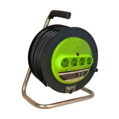 Seyyar Makaralı Dörtlü Grup Priz 50mt KP-109