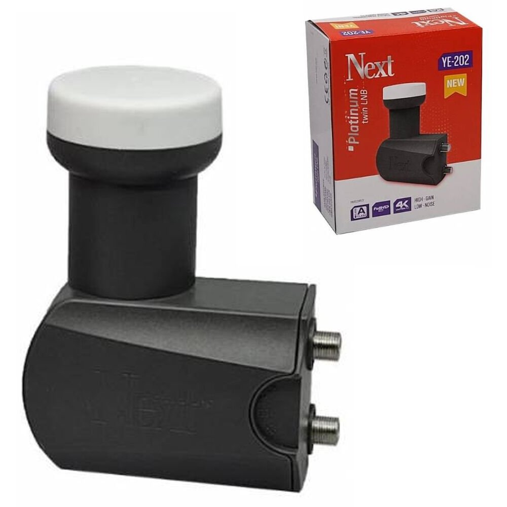 İkili Lnb Twin Platinium 0.1Db 3D 4K Next YE-202