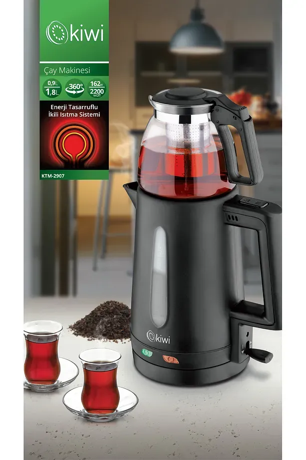 Kiwi Ktm-2907 Çay Makinesi