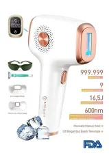 Bright Elegance Be-9030 Buz Lazer Ipl Epilasyon 999.999 Atım Otomatik/Manuel Mod Ağrısız Vücut Yüz