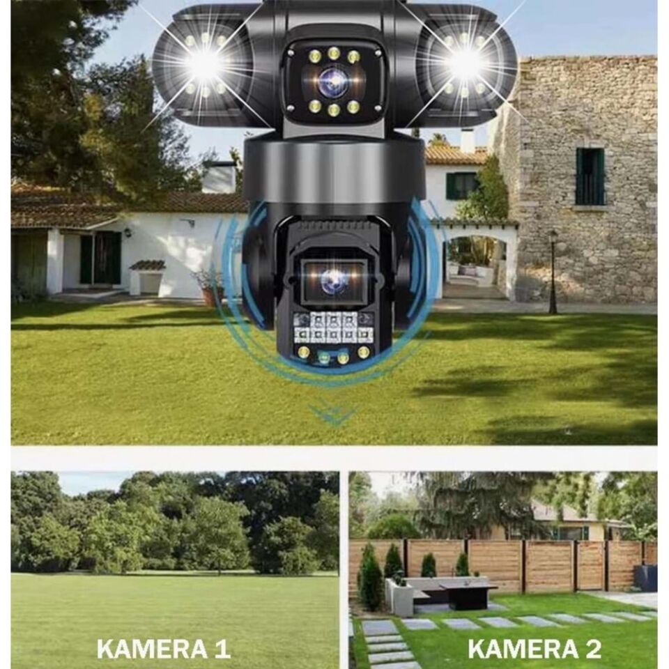 X5-Tech Yt-112Wf Ip Wifi Kamera 2*2Mp Lens V380