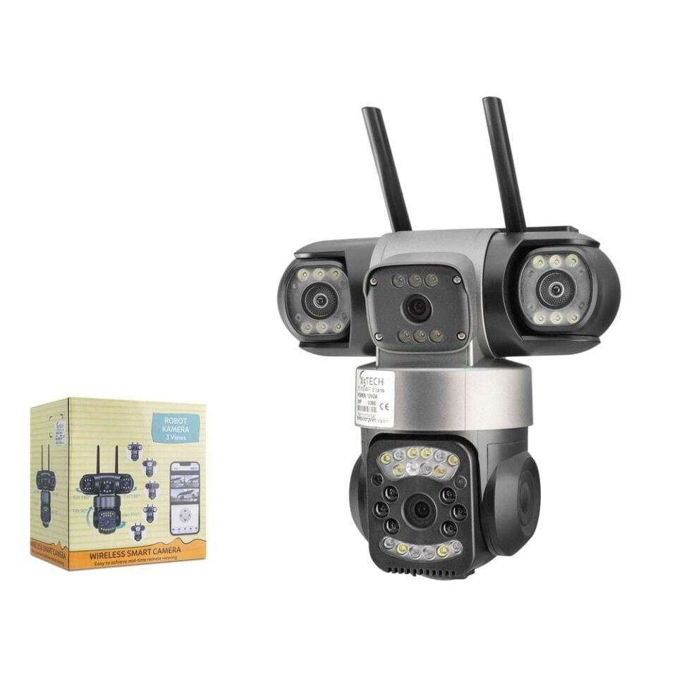 X5-Tech Yt-112Wf Ip Wifi Kamera 2*2Mp Lens V380