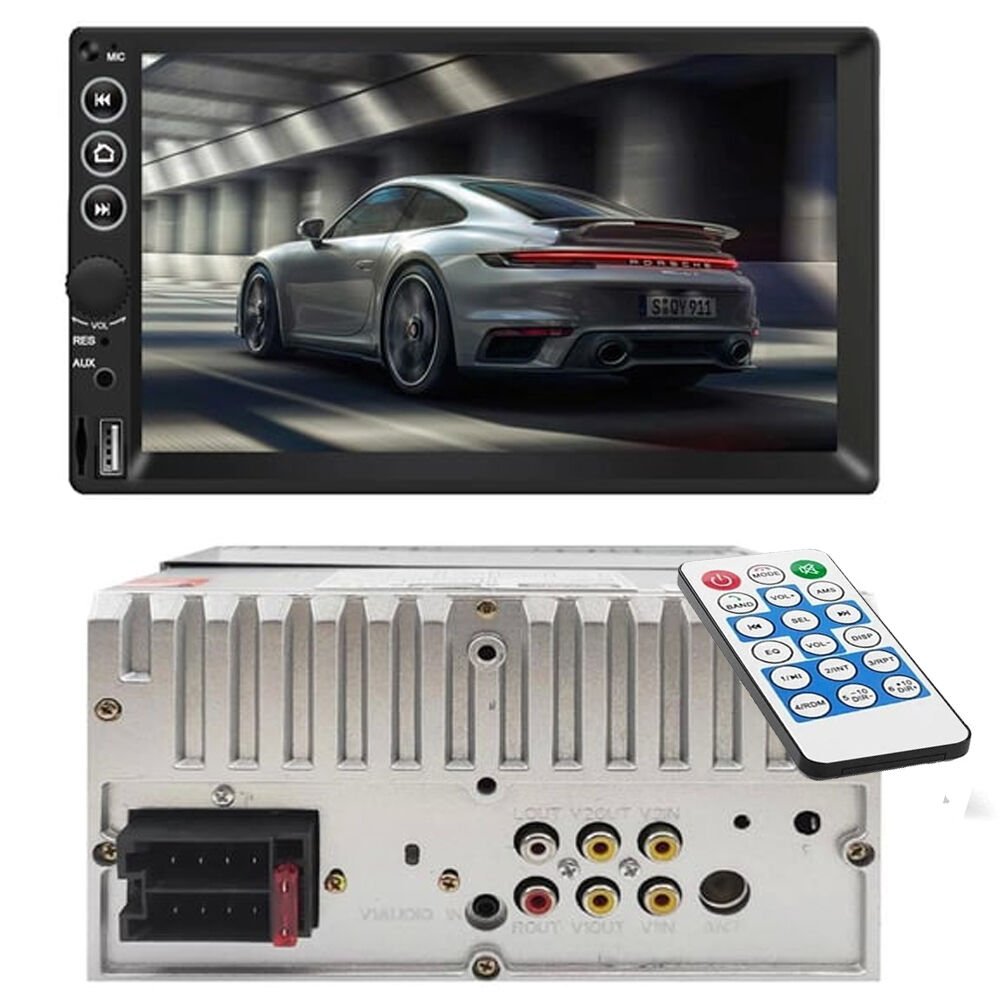 7'' Double Teyp 4x55w Bt Fm Sd Usb Mirorlink Kameralı Sunsay MB-30