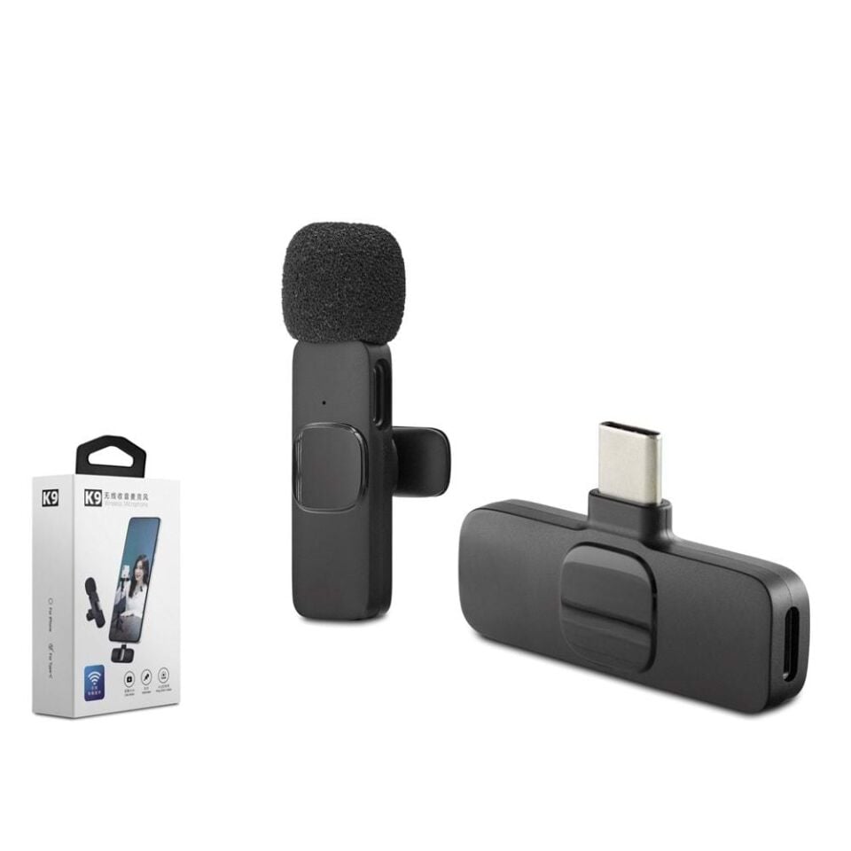 Hadron Hdx2783 Kablosuz Mikrofon Type-C Siyah