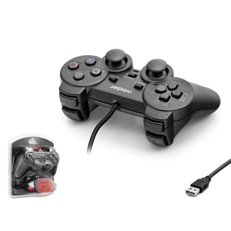 Nodar Nd401 Pc Usb Gamepad Siyah