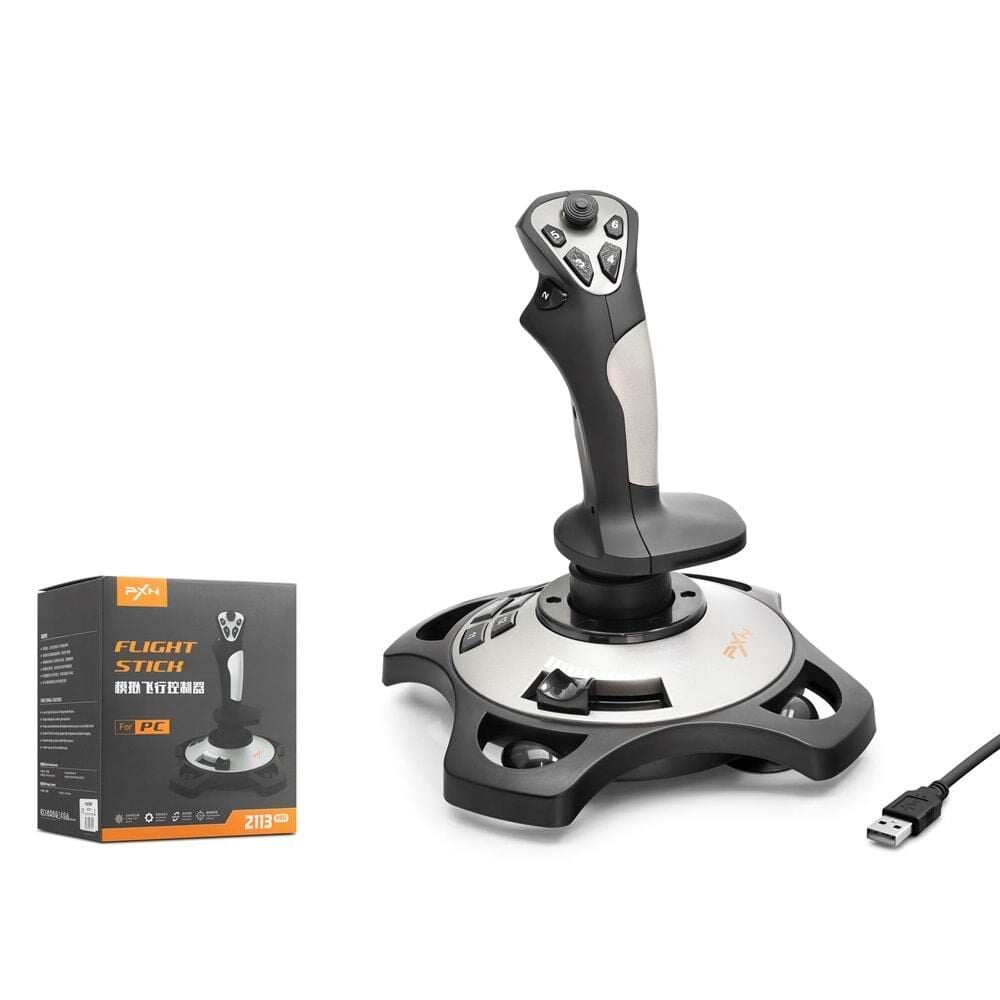 Nodar Nd751 Pxn 2113Pro Usb Uçuş Similatörü Joystick Siyah
