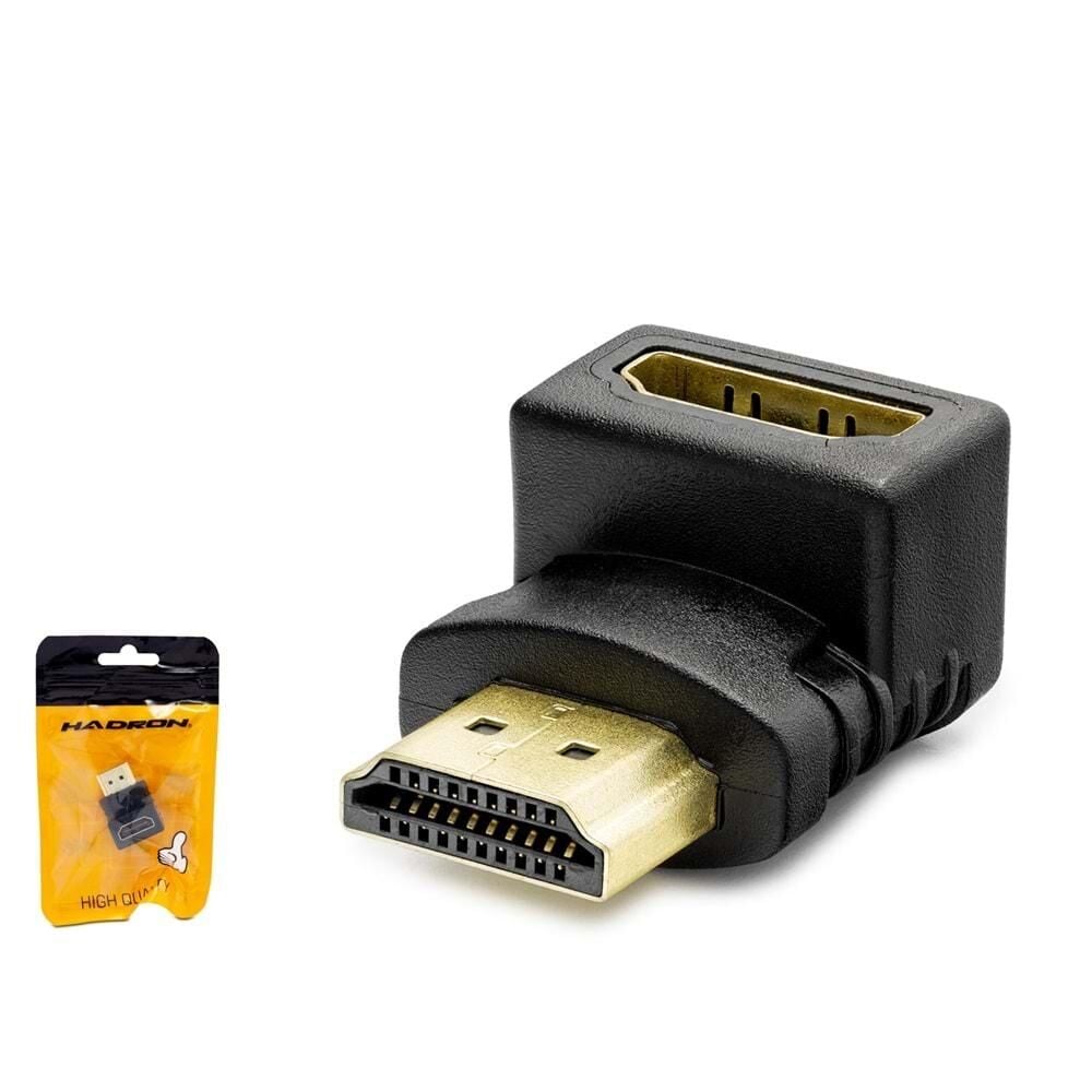 Hadron Hdx1258 Hdmi To Hdmi F Çevirici L Tip Siyah