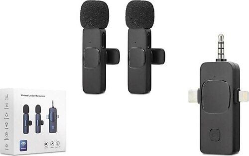 Hadron HDX2781 3in1 2'li Yaka Mikrofonu//