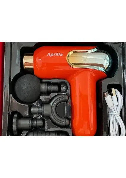 Aprilla Afm-2892 Şarjlı Sporcu Masaj Aleti Turuncu