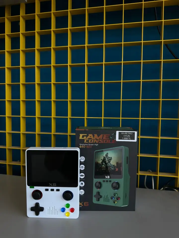 X6 Retro Oyun Konsolu 10.000 Oyunlu – HD Game Stick