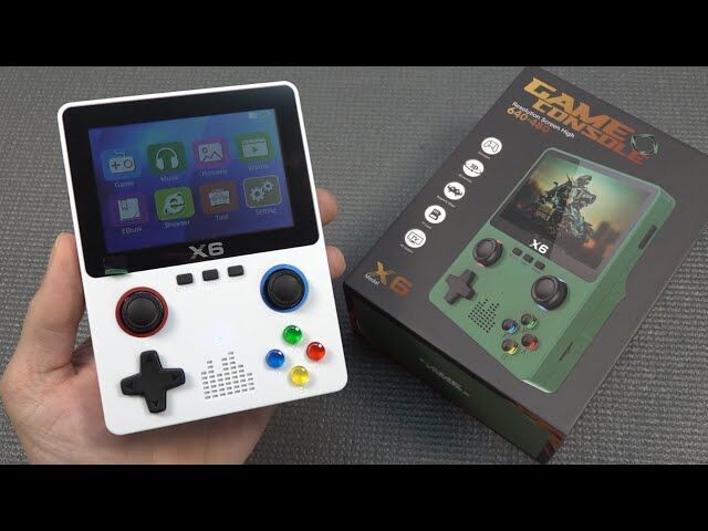 X6 Retro Oyun Konsolu 10.000 Oyunlu – HD Game Stick